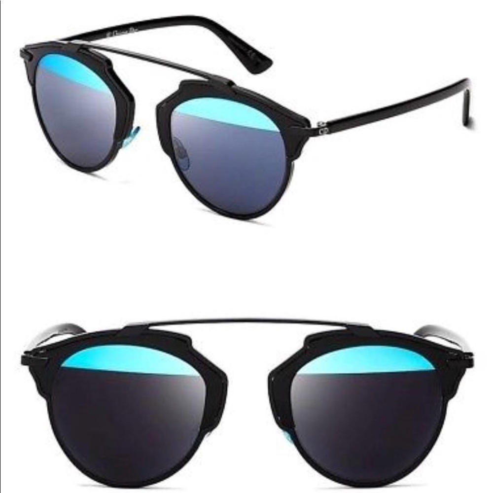 Dior So Real Black & Blue Sunglasses